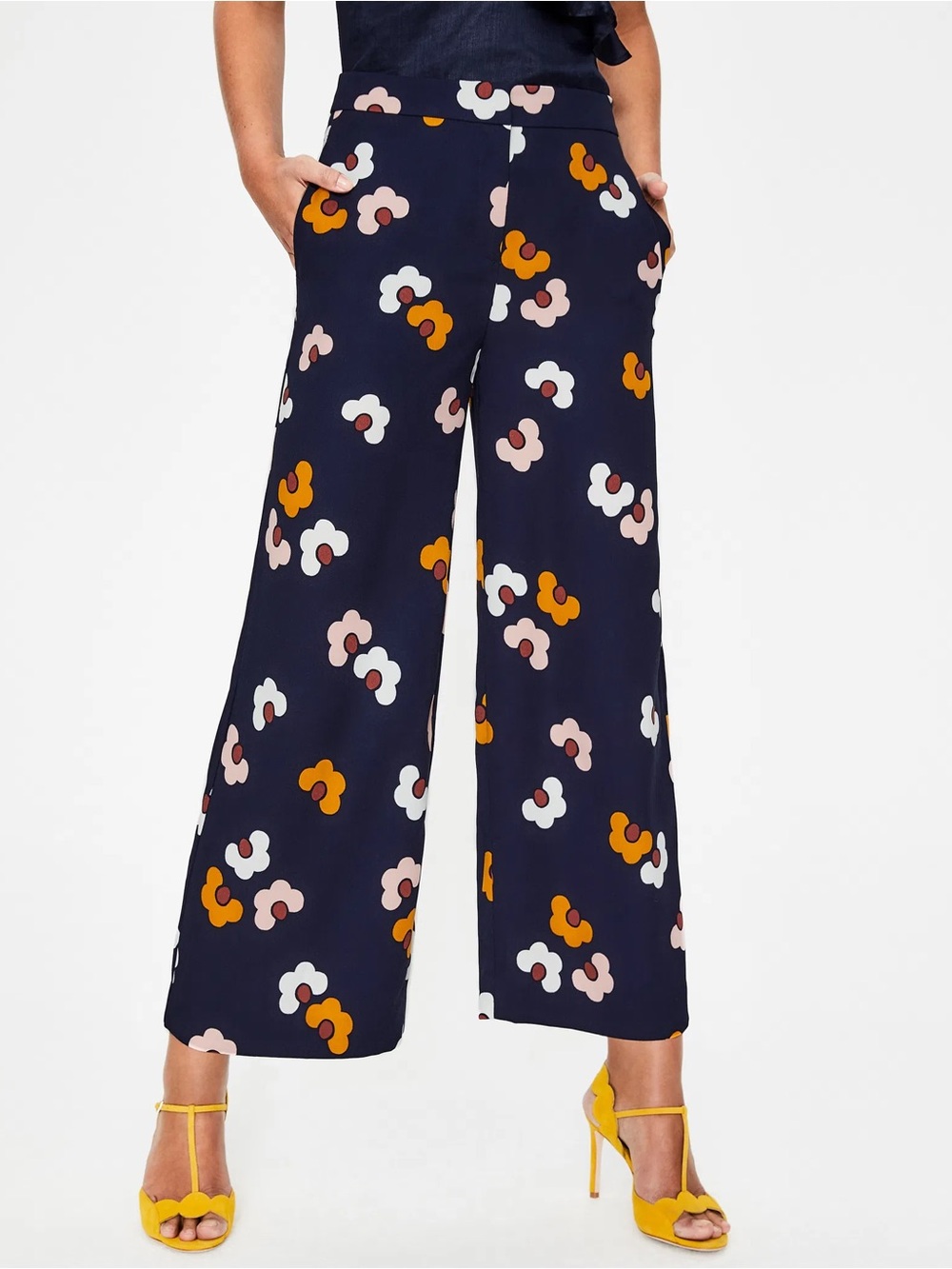 Boden Exeter Wide Leg Culottes